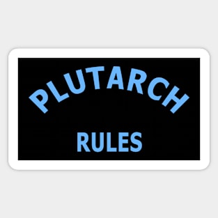 Plutarch Rules Sticker